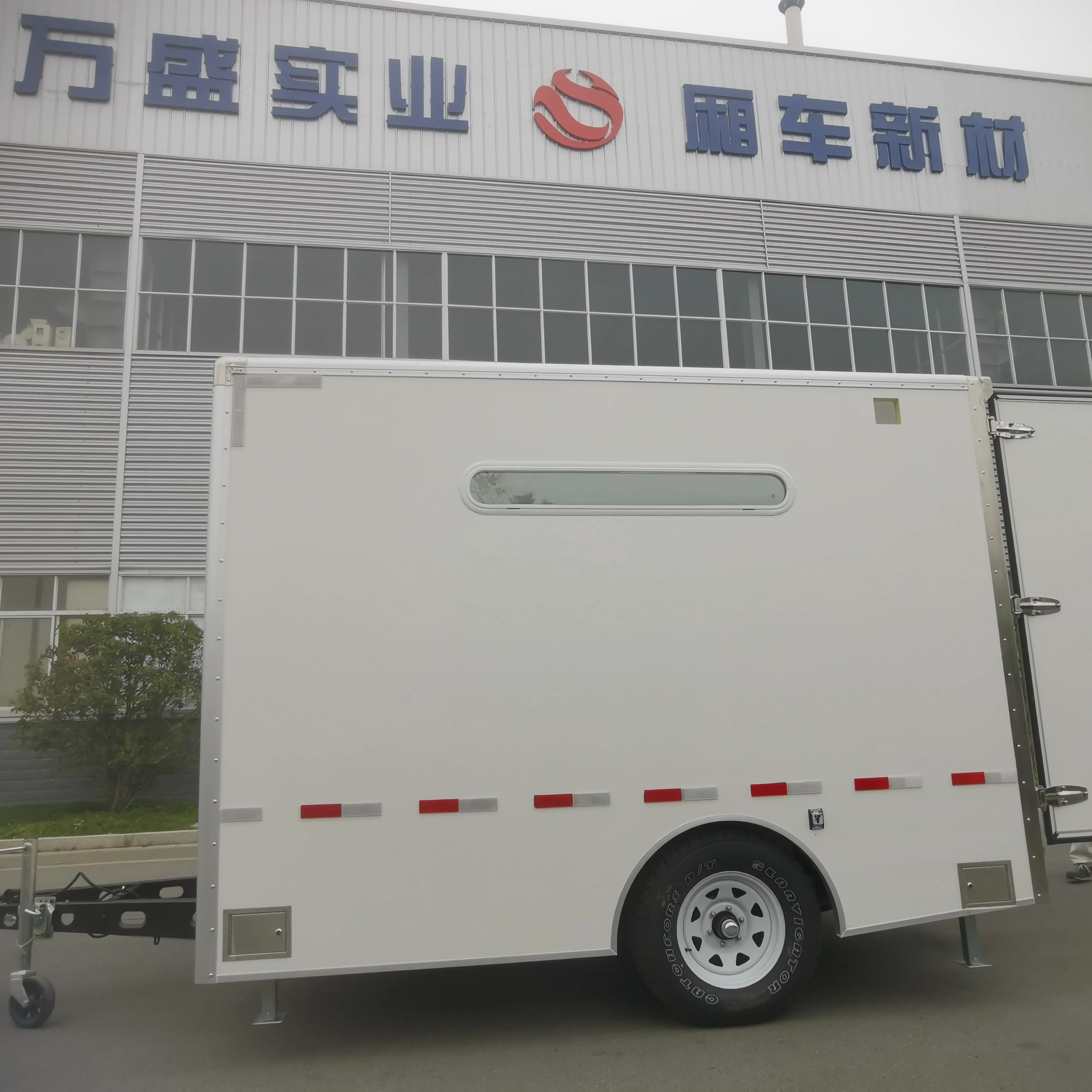 Attractive Price New Type Grp Frp Fiberglass Camping Trailers Caravans