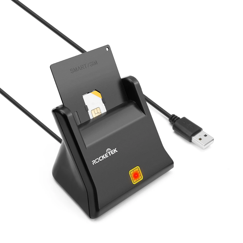 CAC EMV USB IC ID Smart Card Reader ISO 7816 Credit Smart Card Reader with SDK