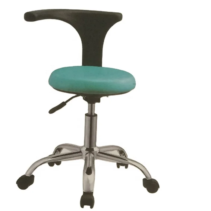 Medical Nurse Chair Doctor Stool With Backrest