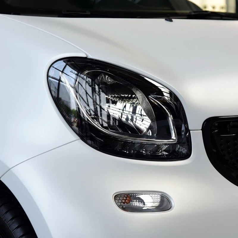 product car headlight glass pc lampshade cover lens for mercedes benz smart fortwo forfour headlamp glass shade lens cover 2016 2019-34