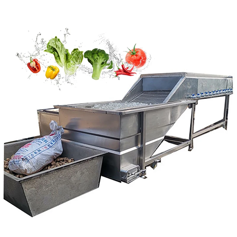 Electric Multifunction Bubble Celery Washing Machine Red Chili Washing Machine Cabbage Leaf Vegetable Washing Machine