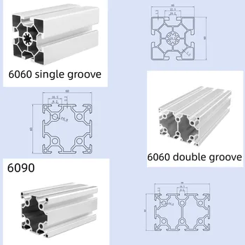 VistPlateWCRV18−ALU V-TechSystem ALU6060 6060 V Slot Aluminum Profile - Durable & Versatile Solutions