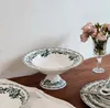 white fruit plate