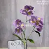 Peinture à l'huile Iris en violet
