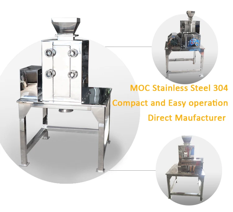 Industrial Coffee Powder Grinder Coffee Roller Mill Price