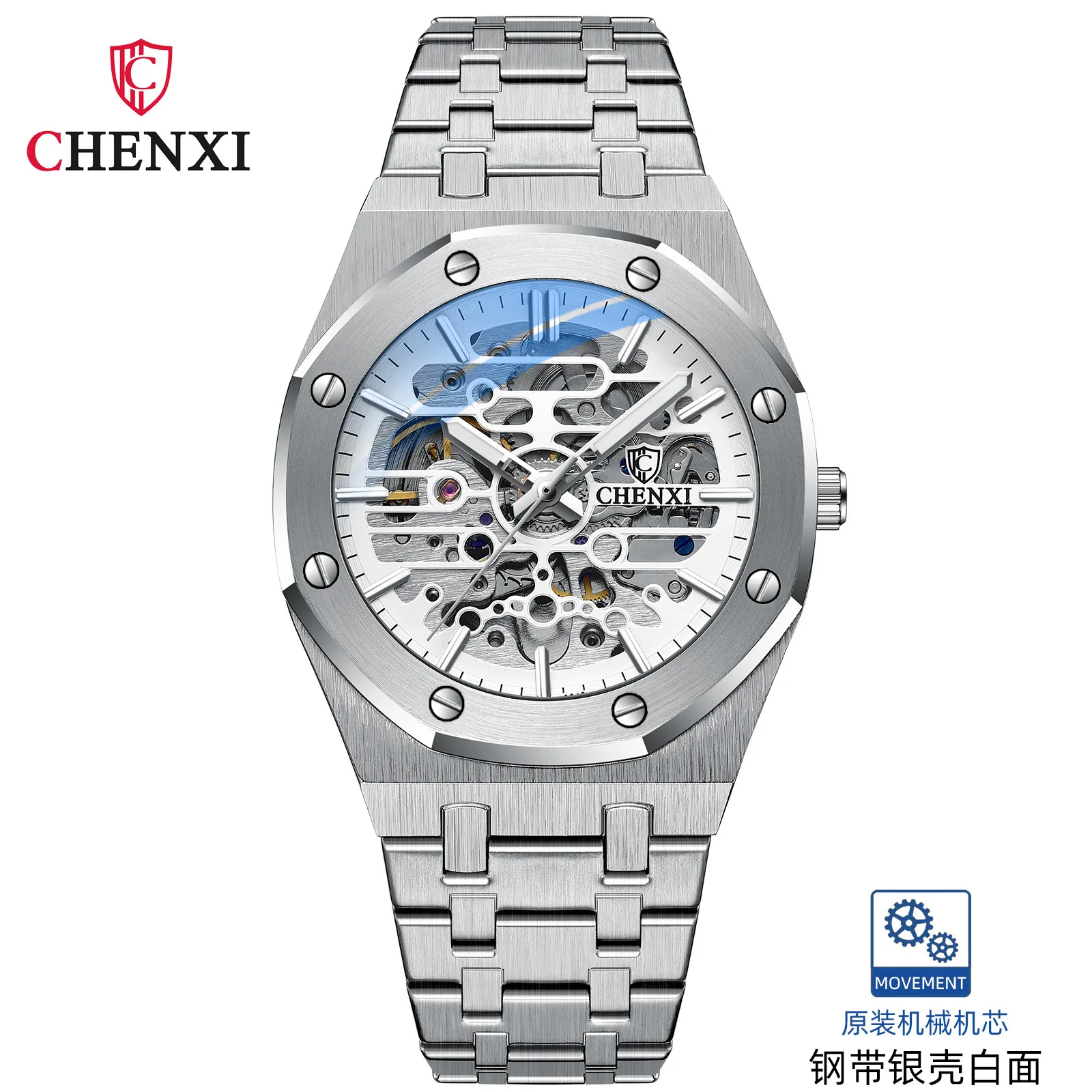 CHENXI 8848 Men's Watch - Luxury Automatic Skeleton Watch
