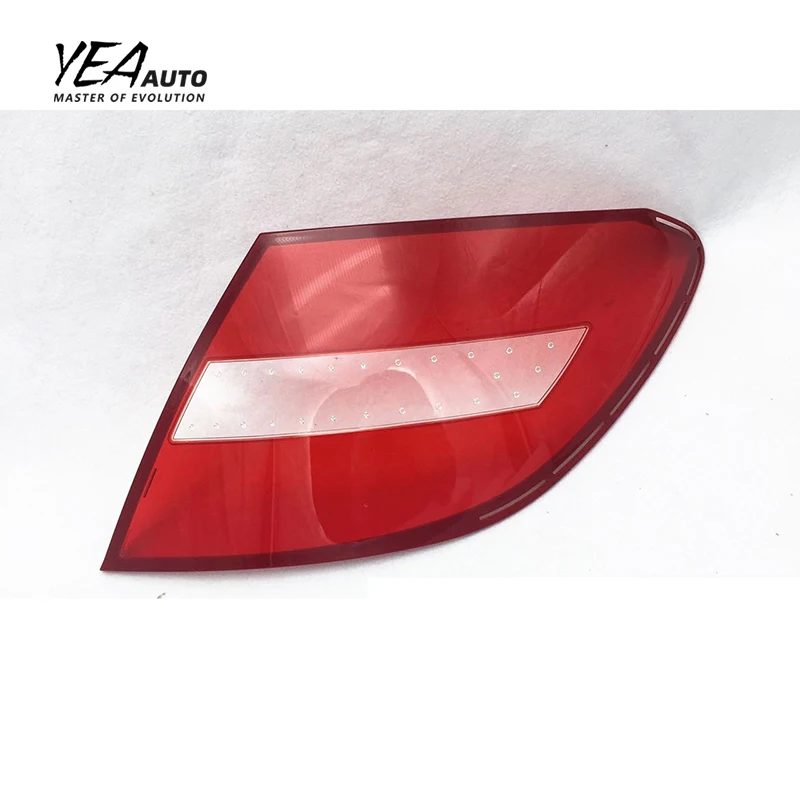 product yea auto car taillight lampshade cover lens lamp for mercedes benz c class w204 taillamp lens cover 2011 2014-30