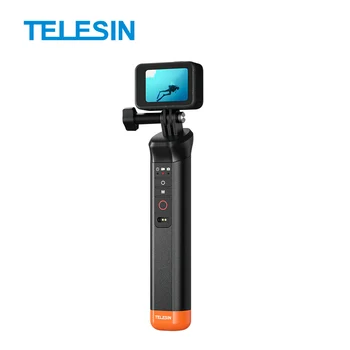 TELESIN Action Camera Accessories for Go Pro 13/12/11/10/9 Portable Underwater with Remote Control Floating Hand Grip Mount product image