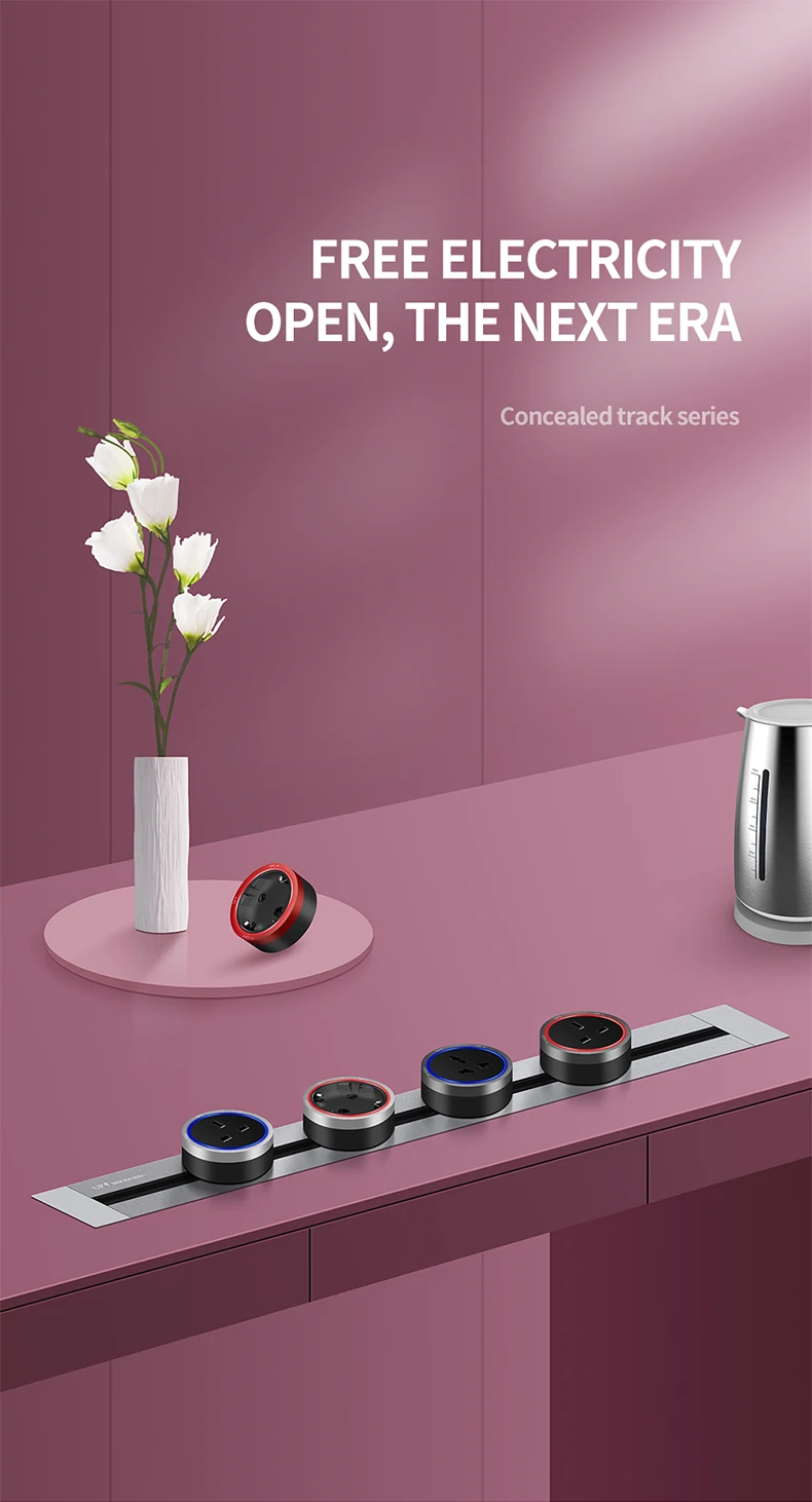 P2 Series Smart Track Socket Adapter UK Standard Easy Install 32A Multi ...