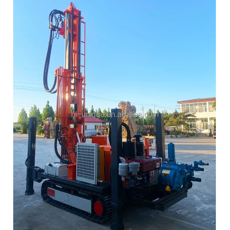 UY200 Geothermal Well Multi-function Drilling Rig Machine Water Well  Drilling Machine for Sale Philippines Rotary Engine Diesel
