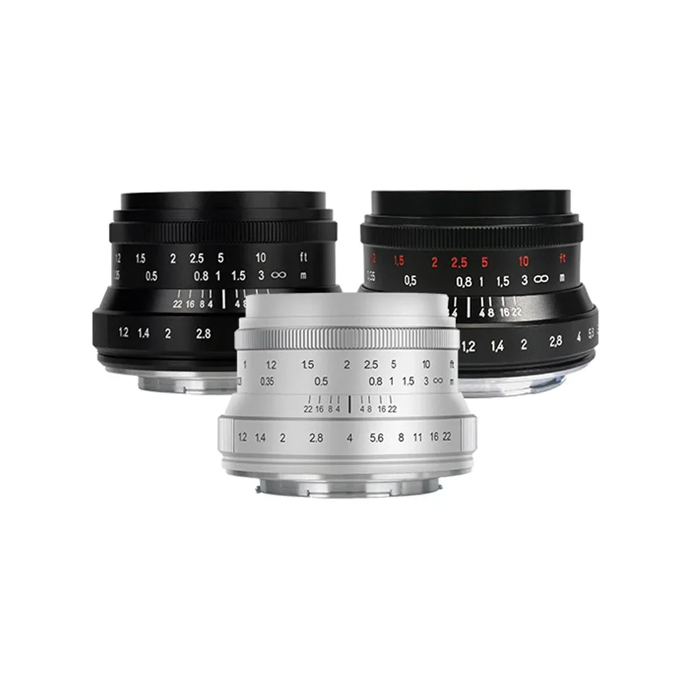 7artisans 35㎜/f1.2  （m4/3マウント） MF 35mm f/1.2 Mark II APS-C lens for E/FX/M43/Z – Official