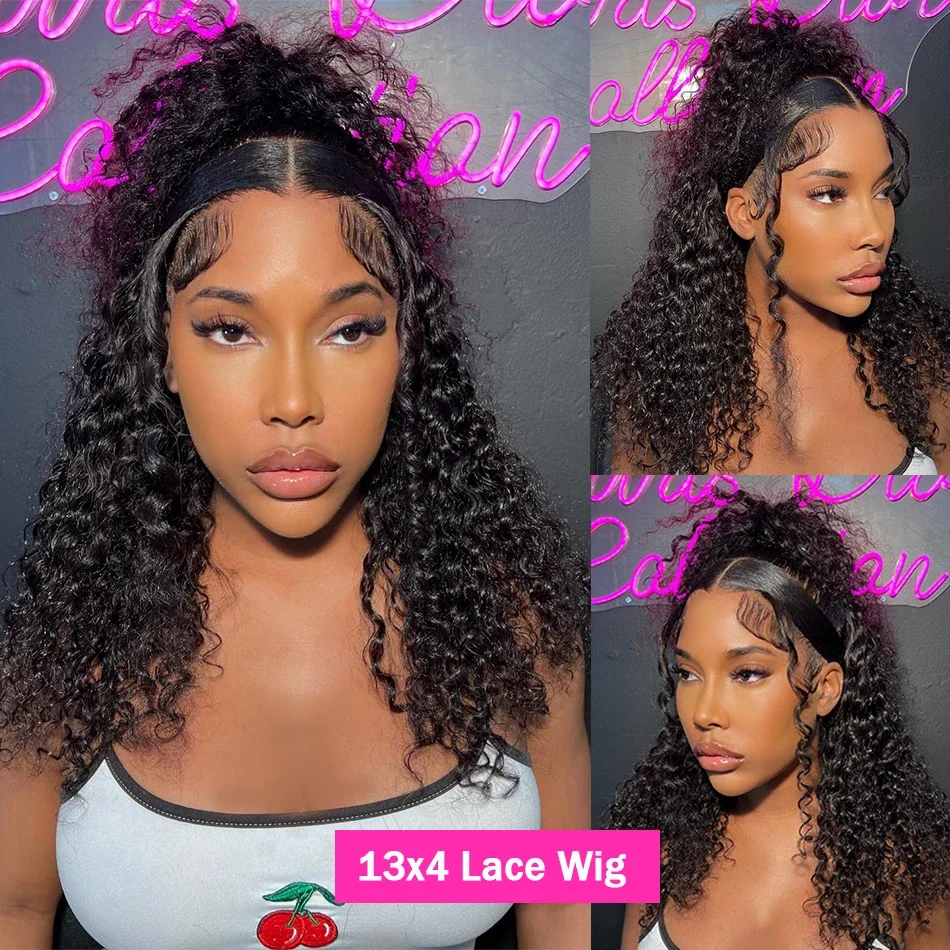 Peruca bob curta cabelo humano lace front ondulada cacheada_voghion.com