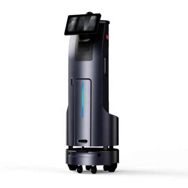 Custom Automatic Navigation Smart Mobile AI Robot Platform for Security Restaurant Serving Human Robot
