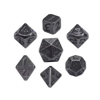 Dungeon & Dragon Custom Dicing 20mm D20 Bulk Stone Dice Game Wholesale Metal Polyhedral Dnd Set Rpg Dice