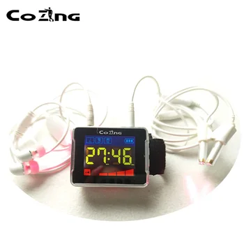 Cold Laser Digital Blood Glucose Watch 650Nm Red Light Allergic Rhinitis And Diabetes Treatment Device