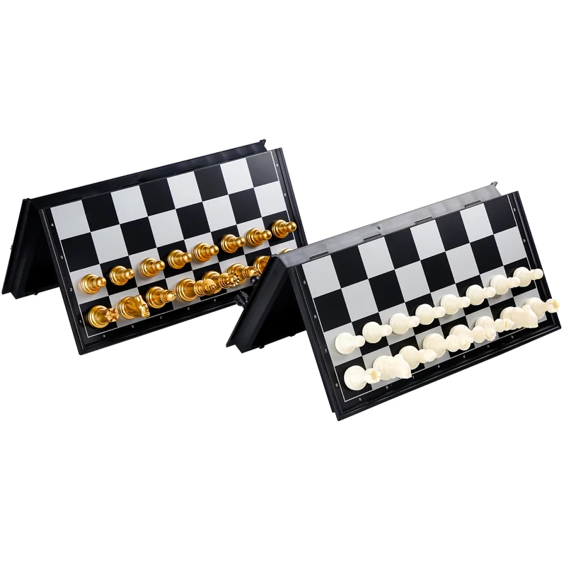 Professional Luxury Chess Game Folding Chess Board Magnetic Chess Set