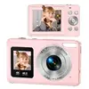 DC06S Dual-Screen Digital Camera  Pink