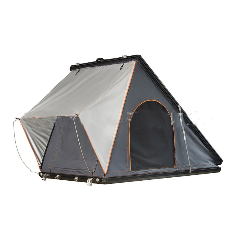 Factory Price Rooftop Tent Aluminum Camping Car Roof Tent Triangle Hard ...