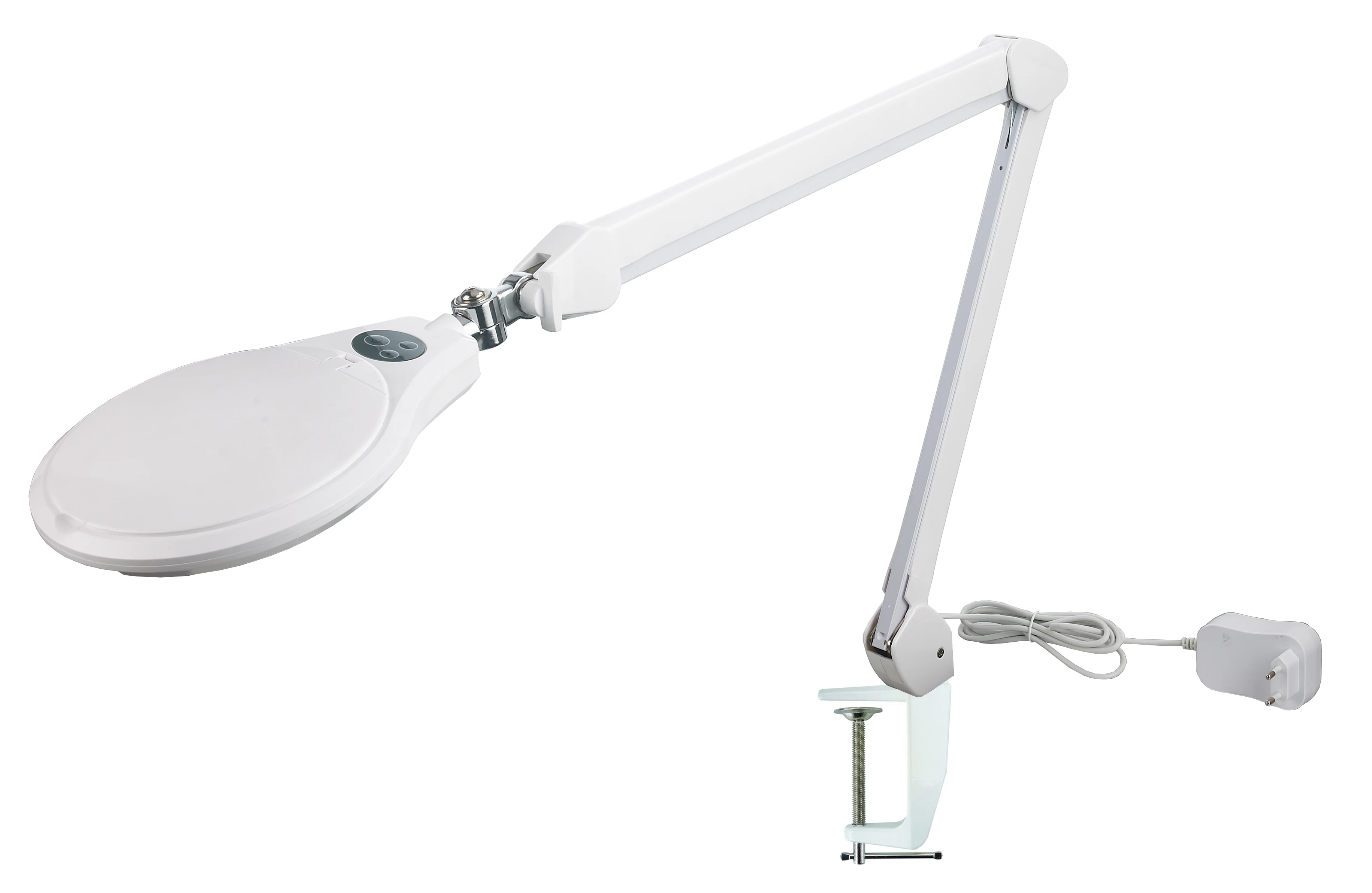 magnifier swing arm lamp