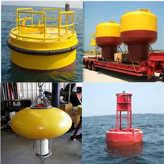 Marine Floating Foam Filled Steel Buoy With Seawater Corrosion