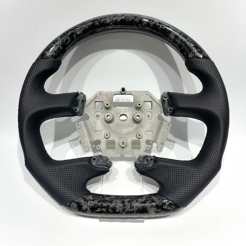 Carbon Fiber & Perforated Leather Steering Wheel for Ford Falcon FG / FGX