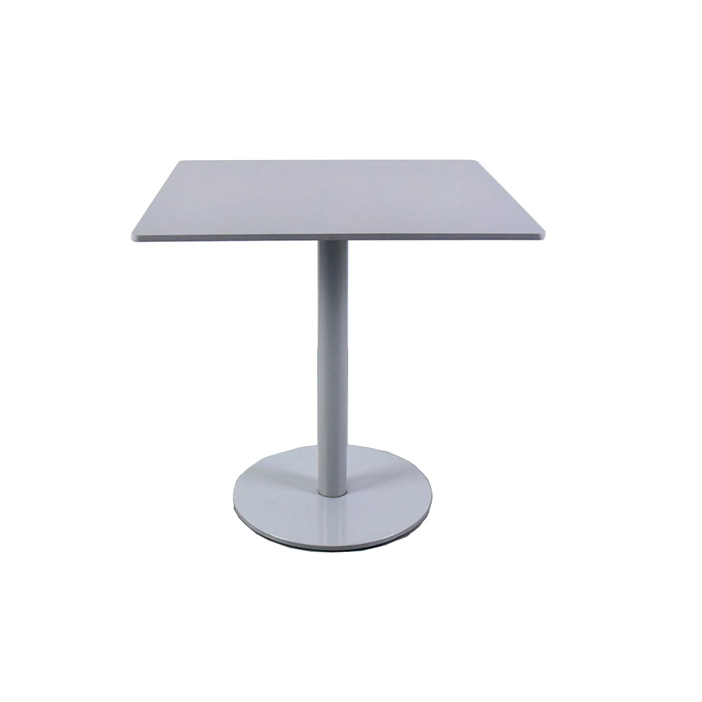 Factory Direct Wholesale Outdoor Cafe Shop Table Nordic Metal Frame Rock Plate Dinning Restaurant Table