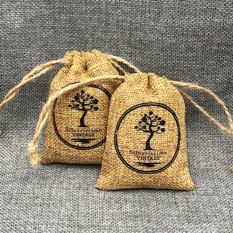 Wholesale Jute Drawstring Bag Burlap Gift Bag Options