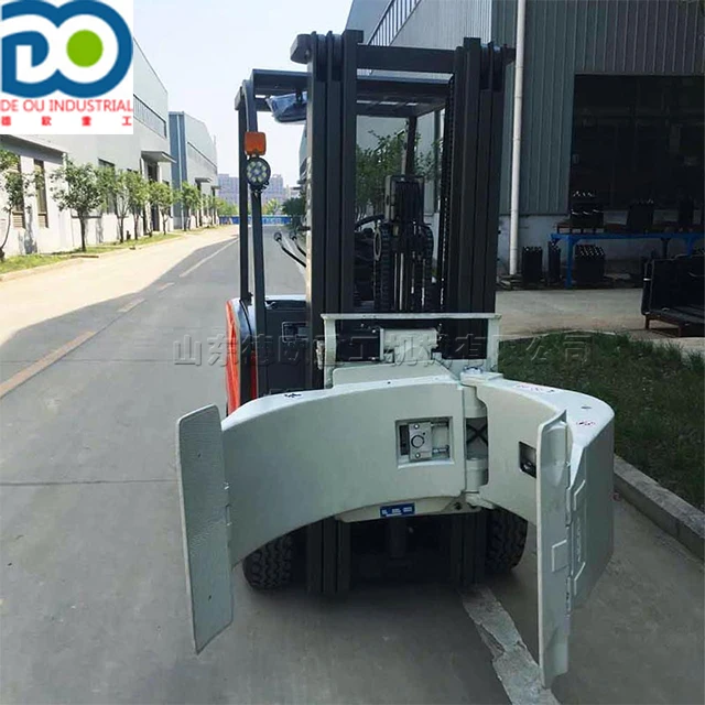 Steering Wheel Operation 360 Degree Rotation Stacking High Handling Clamping Forklift Truck
