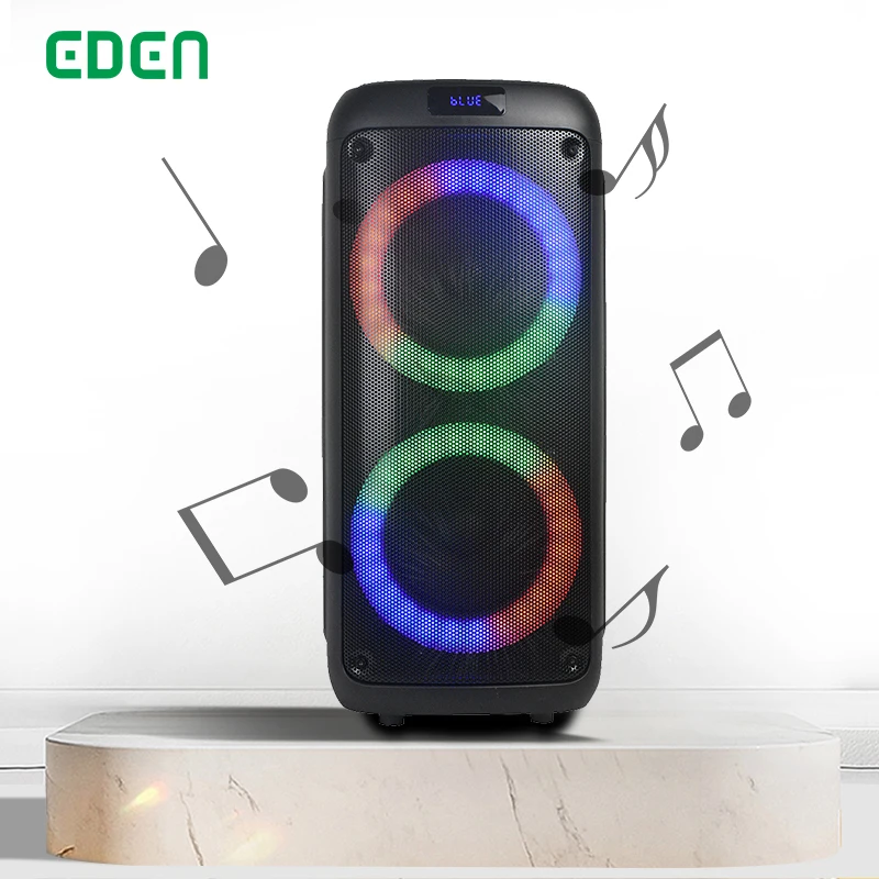 Active Subwoofer Dual Inch Speaker Rechargeable Wireless Power 20W  Private Portable Sound Box Party Speaker Box Audio