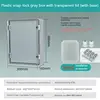 400X300X160MM Transparent cover with inner door