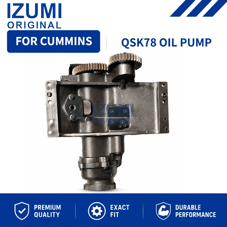 IZUMI ORIGINAL QSK78 6319705 3644516 3644518 Oil Pump diesel engine parts for Cummins