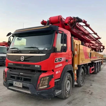 Second Hand 2019 SANY 66 Meter Used Concrete Pump Good Condition Refurbished Truck Pump Used Truck-mounted Pump