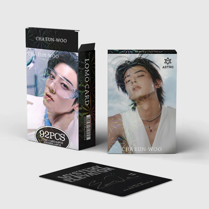KPOP 92pcs/box ASTRO Cha Eunwoo Photocard Lomo Card Photo Card