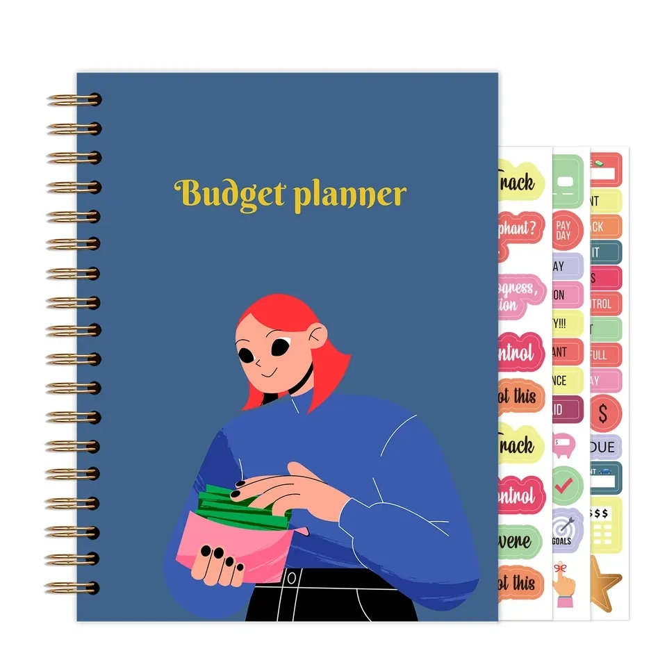 Custom Budgeting Plan Saving Money Notebook Bill Organizer Journal