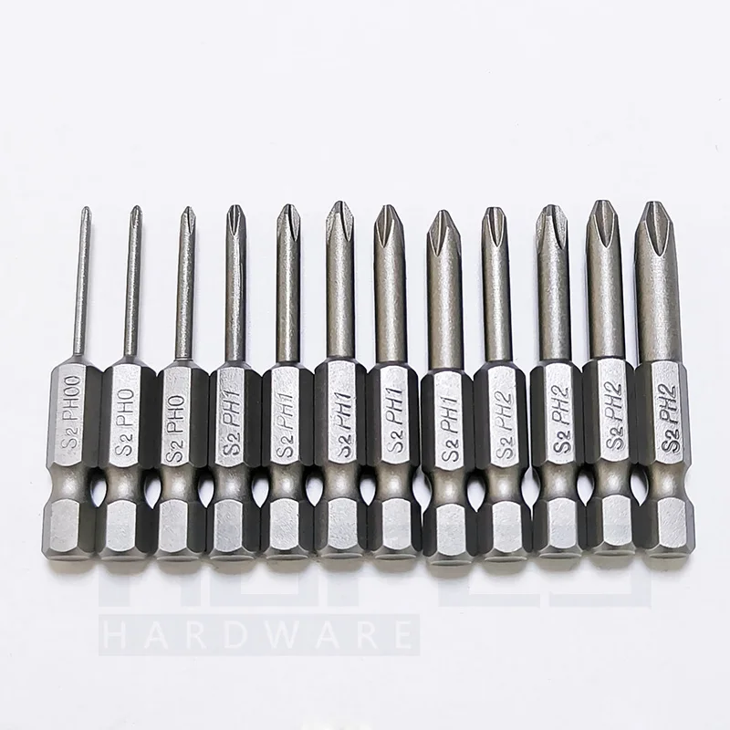 Uxcell Phillips Bits Set – 3 Stück, PH000, 28 Mm Länge, 5/32 Zoll Sechskantschaft