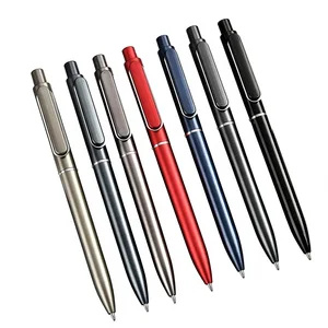 Business Creative Stationery Press Sign Pen Custom Logo Lettering Activities Plastic Conference Advertising Wholesale