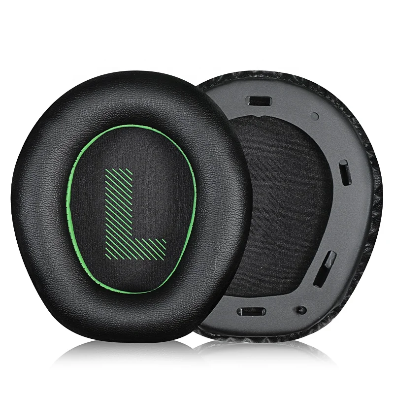 Replacement Earpads for JBL Quantum 100 Q100 Performance Ear Pads Cushions with Noise Isolation Memory Foam Soft Protein Leather