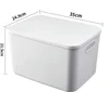 White Extra large tall style with lid