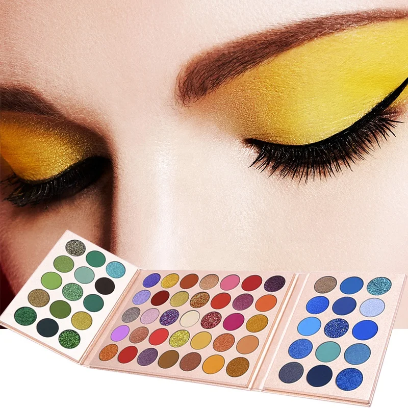 VERONNI 65 Color Shimmer Glitter Eyeshadow Matte Makeup