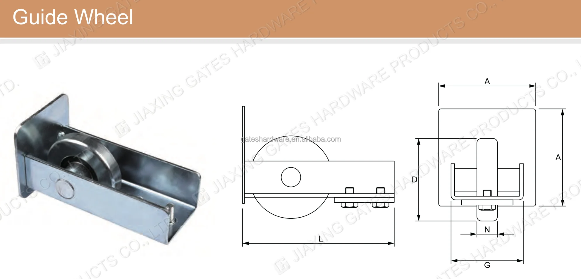 60x60 70x70 80x80 Galvanized Heavy Duty sliding Cantilever Gate Rollers gate wheel gate trolley