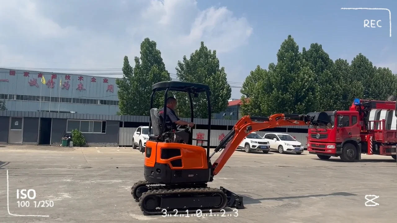Multifunctional Small Mini Excavator Farm Garden Machine 1ton 2ton 3