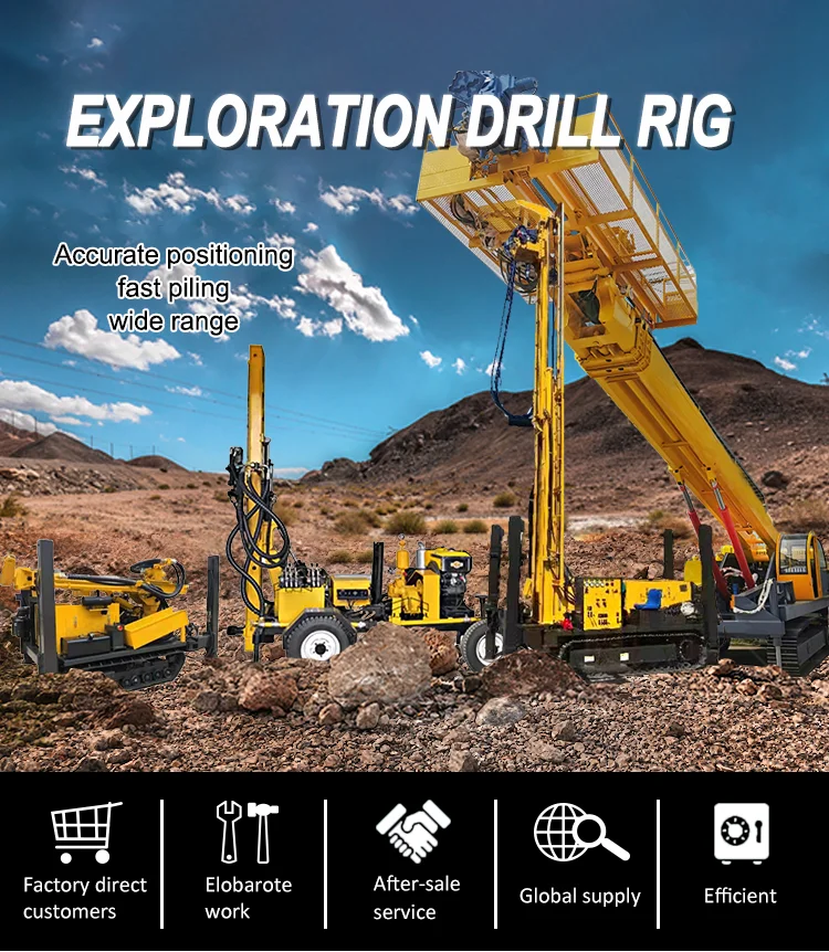 Crawler Rotary Drilling Rig Wheeled Rotary Drilling Rig Large Diameter ...