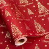 Árbol de Navidad de Papel de Aluminio Rojo