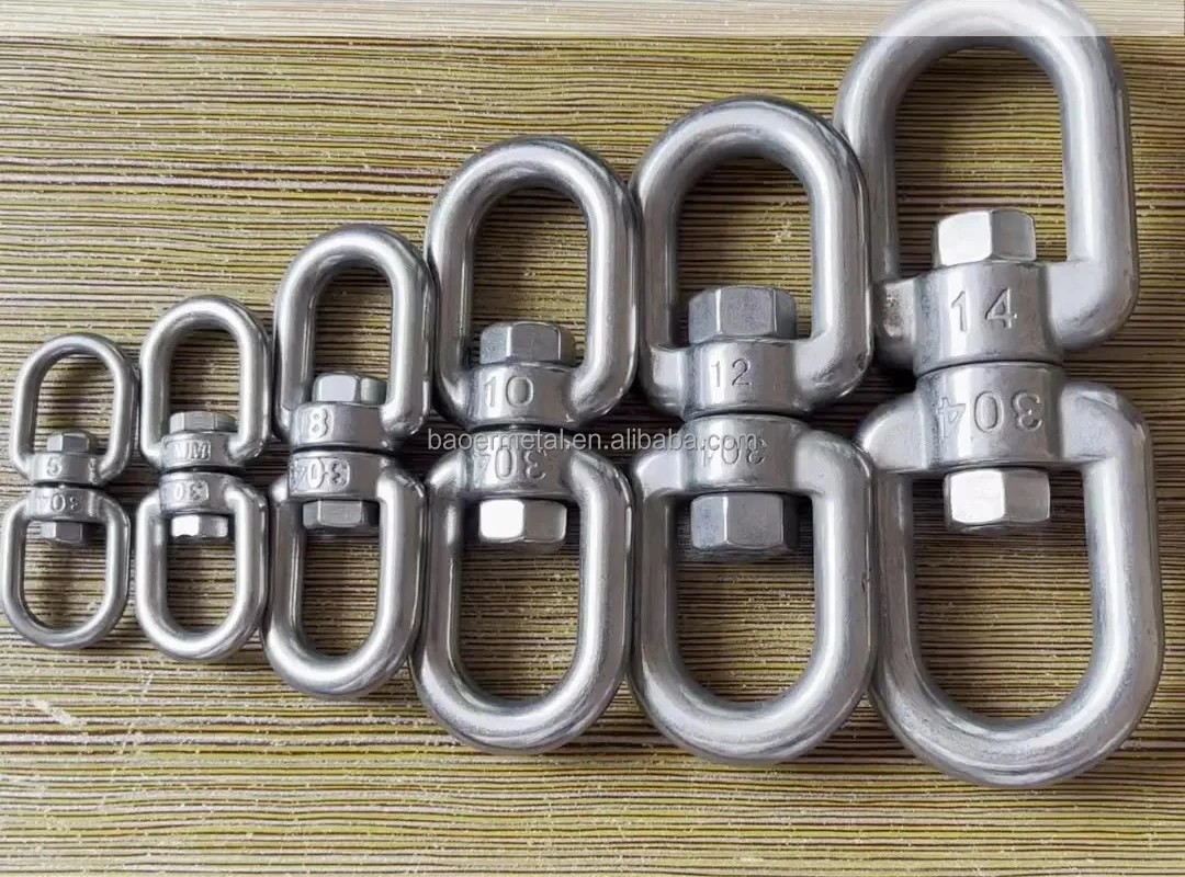 Swing When Rigging Marine 316 Stainless Steel Rigging Hardware Swing Swivel Rotational M6 ...