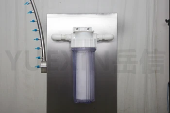 IPX34 Rated Rain Test Chamber with 7-inch Touch Screen and 50kg Capacity Turntable for Water Resistance Testing