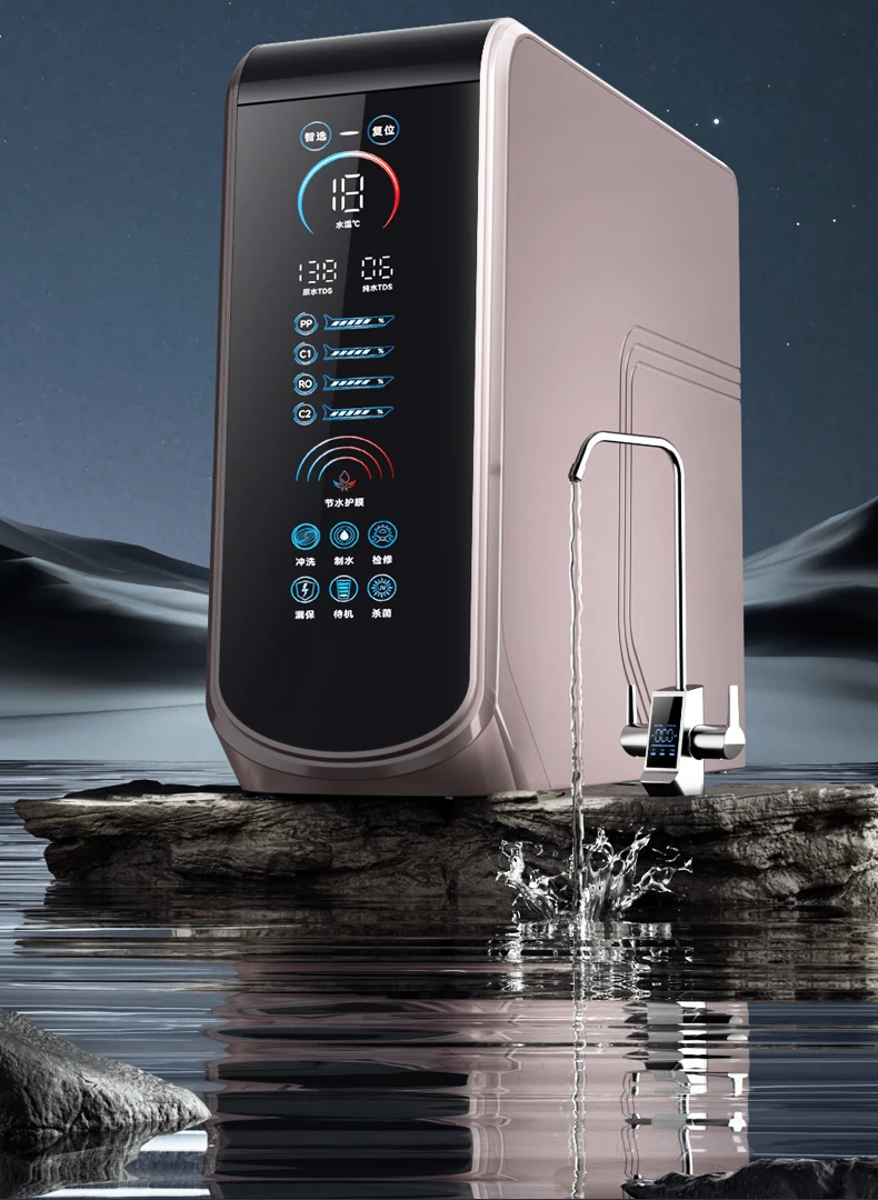 800G Reverse Osmosis Home Use Water Filter Life Reminder TDS Display Drinking Water Manufacturing Vendor