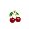 Cherry brooch
