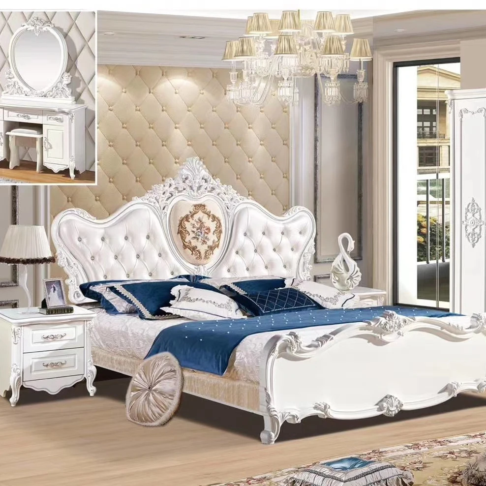 Royal Luxury Classic Turkey Royal Bedroom Set Furniture, image size:988x988