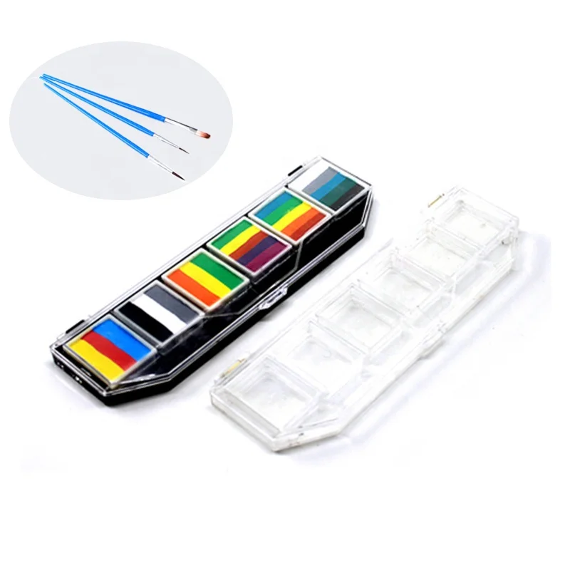 
 Краска для тела лица профессиональная Нетоксичная сильная функциональность краска для лица краска для тела пигменты мазь принадлежности в наличии  