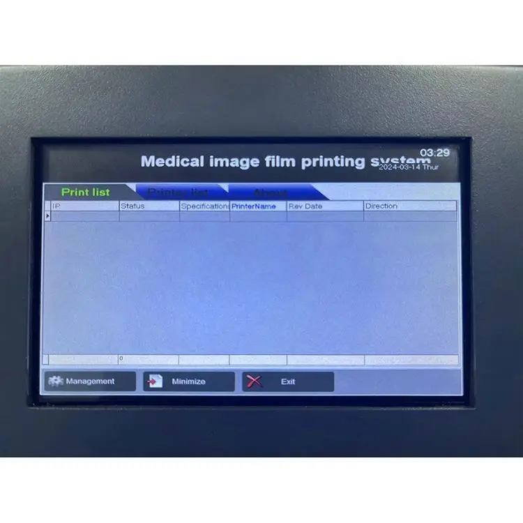 Electric DICOM Image Printer Digital X-Ray Film Inkjet Medical Printer